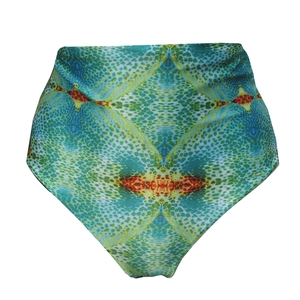 Bas de maillot réversible imprimé/uni Rita Abyss