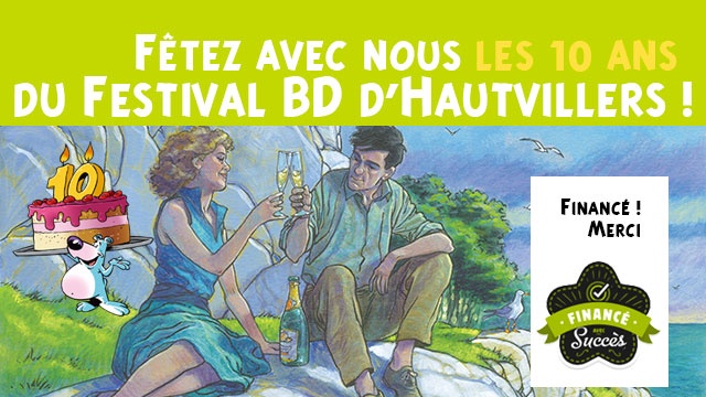 Cover image of the project Le Festival BD d'Hautvillers fête ses 10 ans !