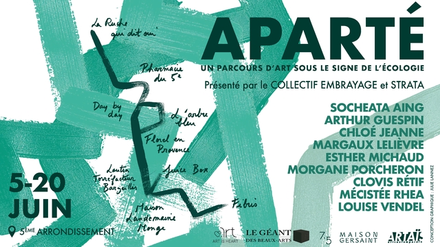 Cover image of the project APARTÉ : L'art écoresponsable dans la ville
