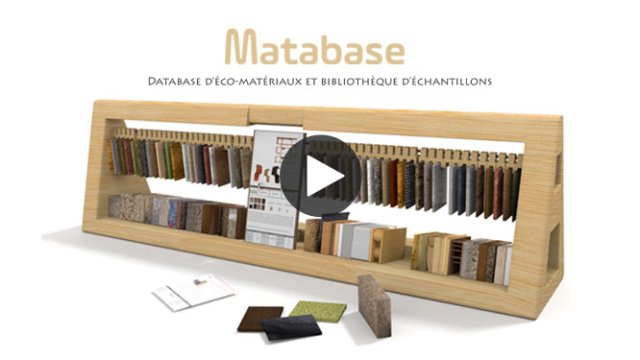 Matabase, the free eco-material database and samples library