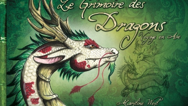 Cover image of the project livre "le grimoire des dragons, voyage en Asie"