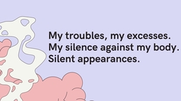 My memoirs: "My Silence Against My Body".