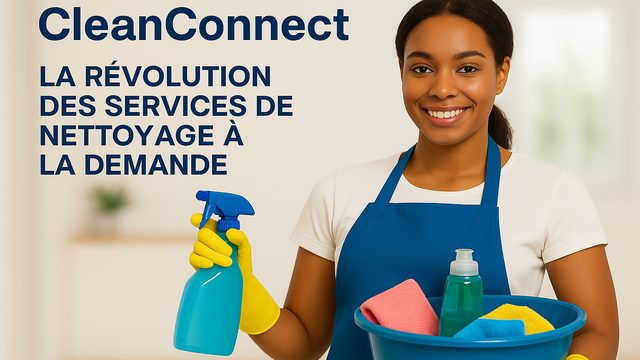 CleanConnect Revolution Services de Nettoyage à la Demande