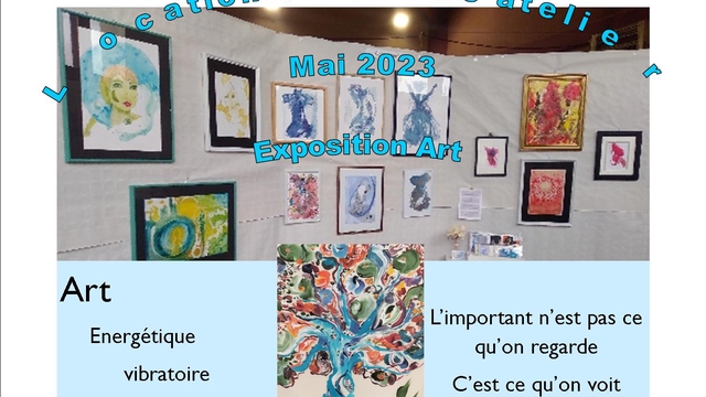 Cover image of the project Atelier d'artiste - Location temporaire - Exposition art