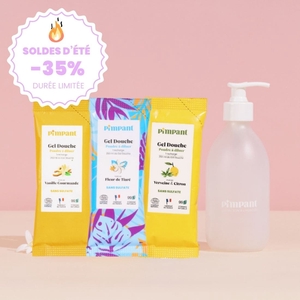 Pack découverte "Gel douche"
