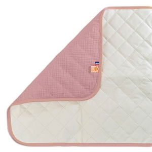Tapis à Langer en Coton Bio Rose