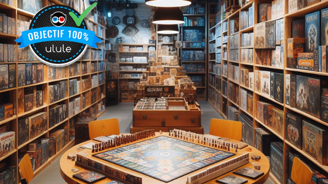 Cover image of the project 🎲 Soutenez la boutique les Jeux de la Table Ronde 🎲