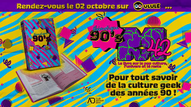 Cover image of the project M42 : Années 90 - L'encyclopédie geek