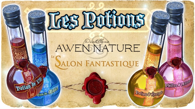 Cover image of the project Les Potions