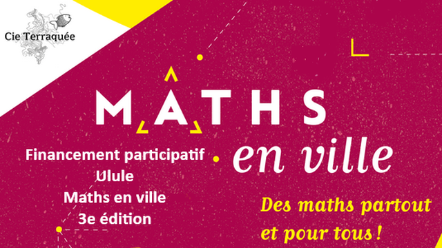 Cover image of the project Maths en ville 3e édition