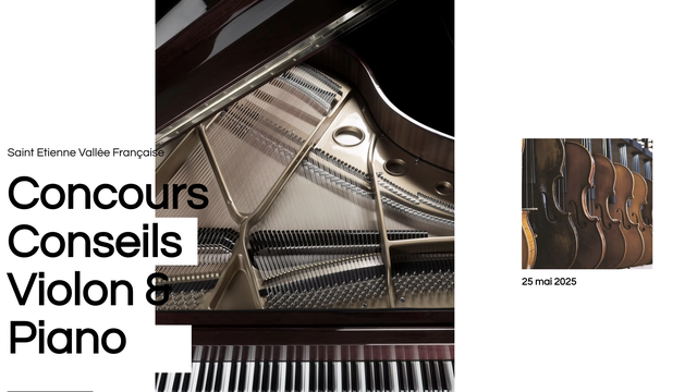 Cover image of the project CONCOURS NATIONAL DE PIANO & VIOLON EN BIENVEILLANCE