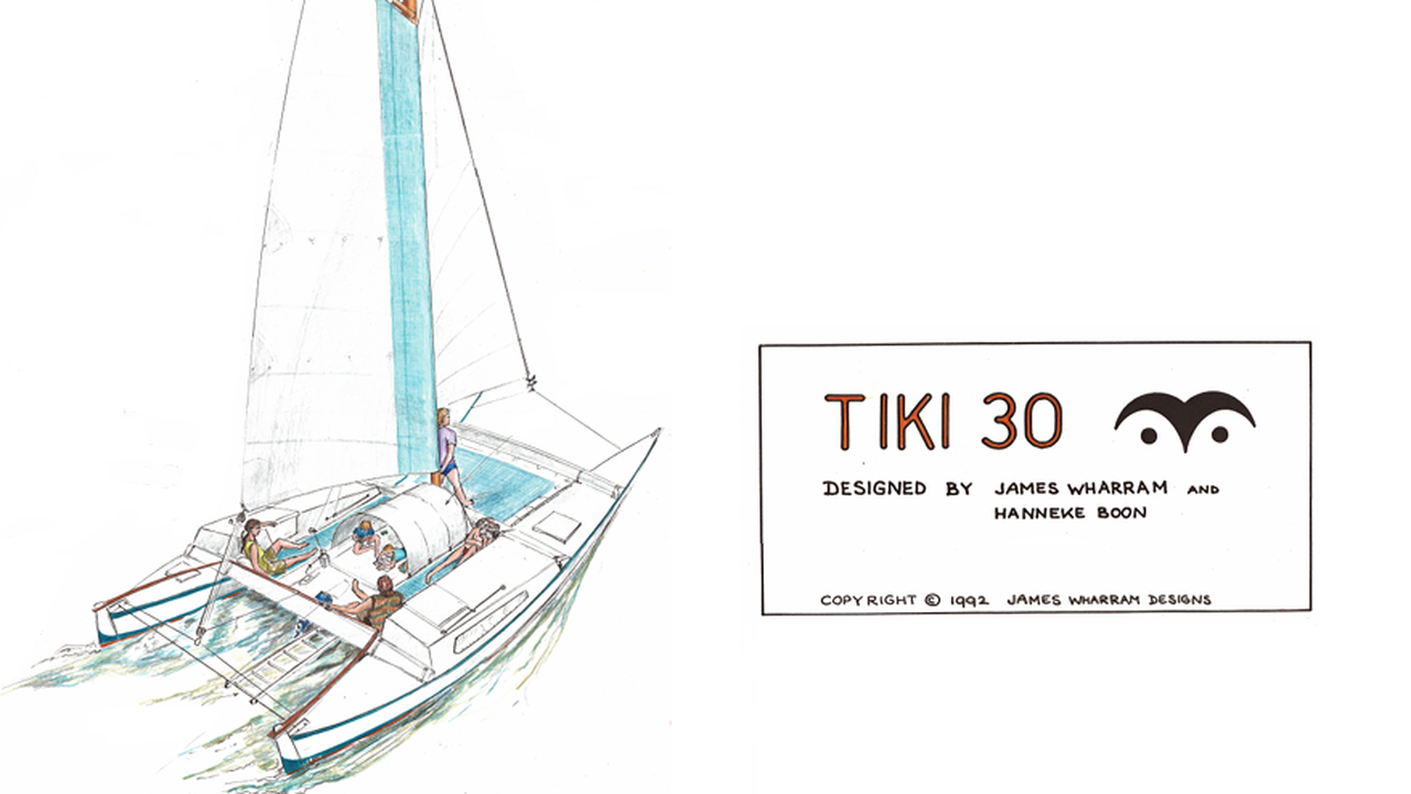 Objectif Tiki 30 : je construis mon bateau en bois