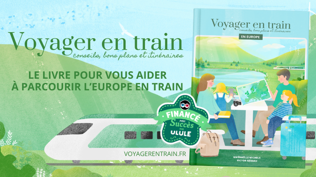 Cover image of the project Livre "Voyager en train en Europe"