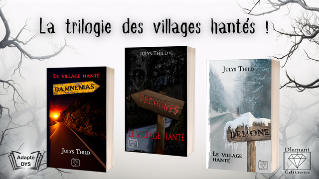 Image de couverture de la collecte La trilogie des villages hantés - Julys Thild