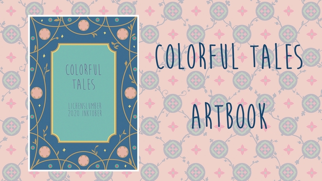 Image de couverture de la collecte COLORFUL TALES , lichenslumber's 2020 inktober