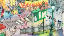 Oscar - A Journey Through Arts [illustrated children's book]