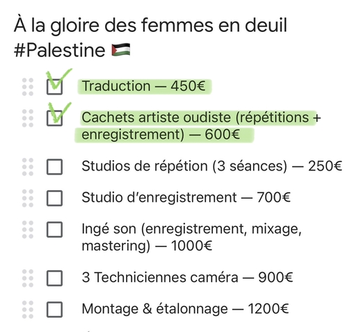A la gloire des femmes en deuil #Palestine 🇵🇸