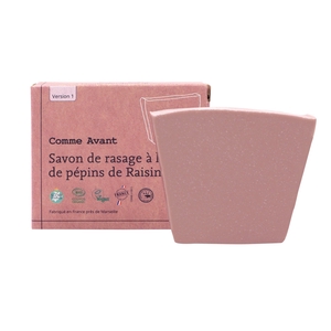 Savon de rasage à l'huile de pépins de raisin