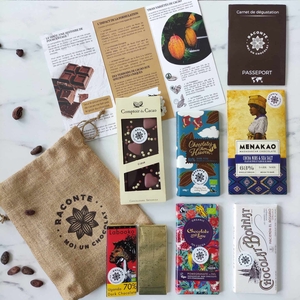 Coffret chocolat noir éveil des sens