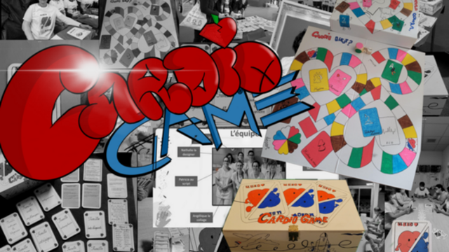 Cover image of the project Cardiogame,le super jeu rigolo qui revisite la cardiologie