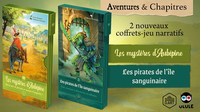Cover image of the project Les Mystères d'Aubépine