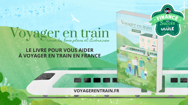 Cover image of the project Livre "Voyager en train en France"
