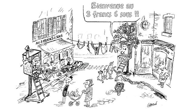 Cover image of the project Bar associatif "Au trois francs six sous"