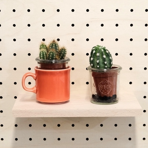 Etagère en bois de hêtre pour Pegboard - Tablette Murale