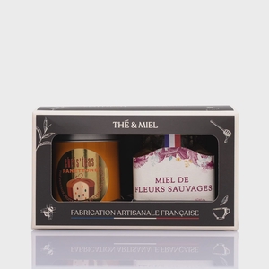 Coffret - Miel de Fleurs Sauvages & Thé au Panettone (Maison Chris'teas)