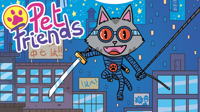Image de couverture de la collecte Pet Friends, une bande dessinée dès 8 ans !