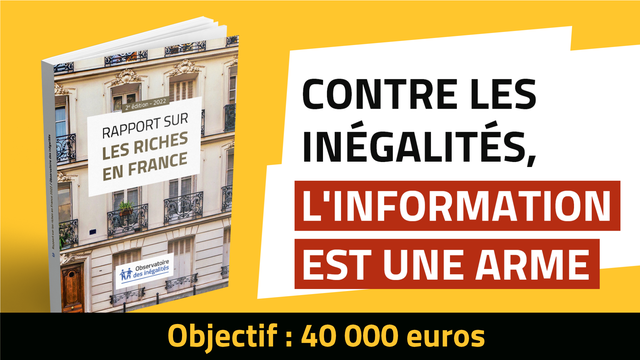 Cover image of the project Rapport sur les riches en France