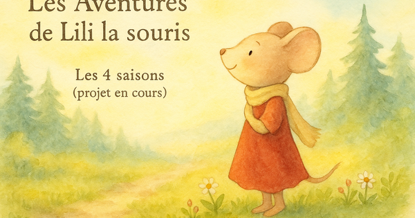 Les Aventures de Lili la Souris – Les 4 Saisons ( dès 3 ans)