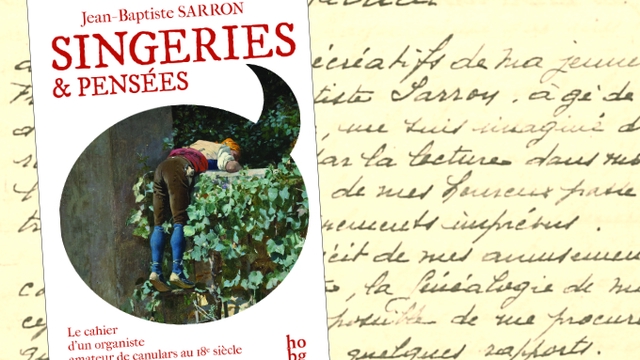 Cover image of the project Singeries & pensées de Jean-Baptiste Sarron