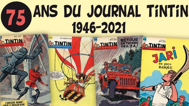 Image de couverture de la collecte 75 Ans du Journal Tintin