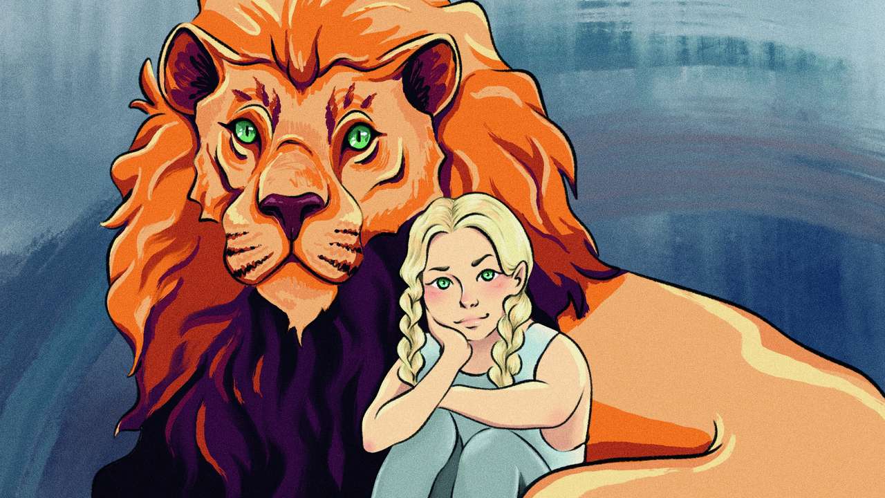 Marie Pierre et le lion