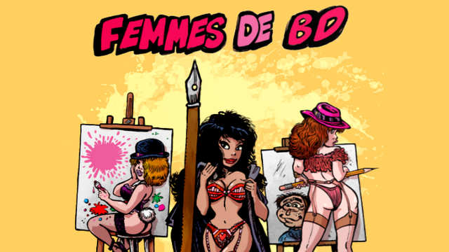 Cover image of the project Femmes de BD