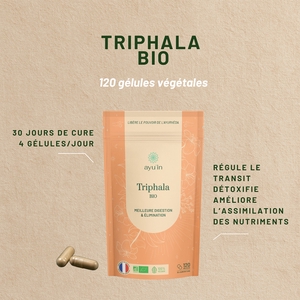 Triphala Bio – 120 Gélules