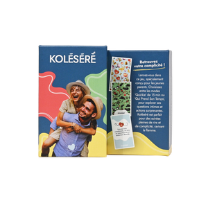 Jeu Koléséré : le jeu des couples de jeunes parents, rigolo et sexy à la fois !