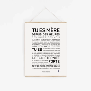 Tu es mère