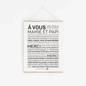 Affiche "Papi & Mamie"