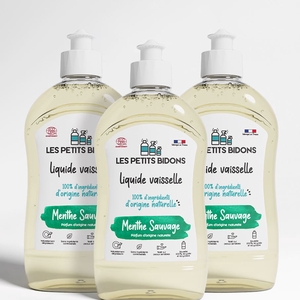 Liquide Vaisselle Menthe Sauvage Trio