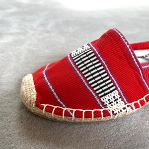 Les espadrilles Ratanakiri Coquelicot