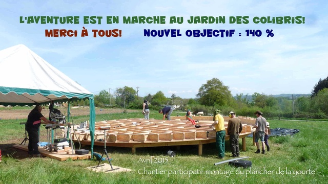 Cover image of the project Le Champ des Colibris