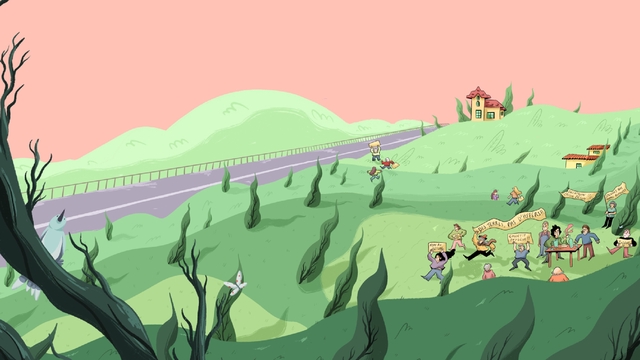 Immagine di copertina del progetto Oxygène contre Oxylane, une lutte locale en bande-dessinée