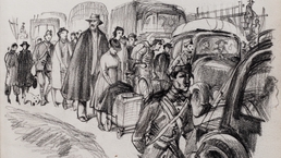 The Exodus of June 1940, an illustrated journal by Pierre La