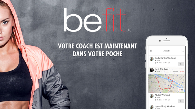 Cover image of the project BeFit, votre coach personnel dans votre poche.