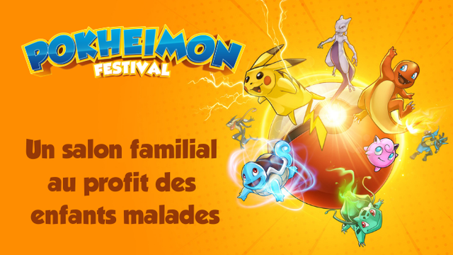 Cover image of the project Salon Pokheimon en soutien aux enfants malades