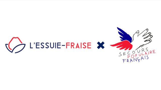 Cover image of the project L'Essuie-Fraise & Secours populaire français