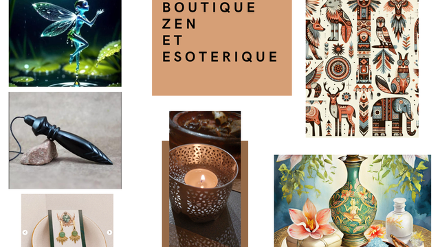 Image de couverture de la collecte Boutique ésotérique et soins bien être.
