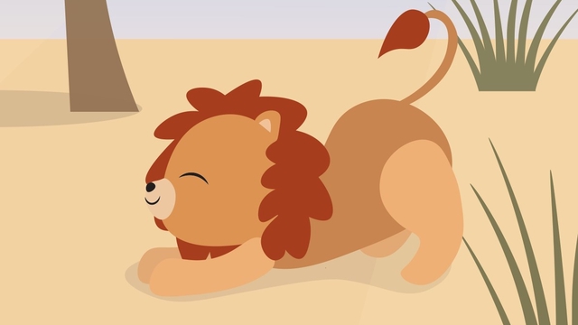 Image de couverture de la collecte Le yoga de Petit Lion - livre pour enfants